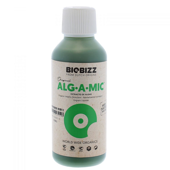 Flacon de 250 ml d'Alg-A-Mic BioBizz, concentré d'algues marines