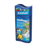 Flacon de 250 ml de conditionneur d'eau pour bassin, vu de face sur fond blanc