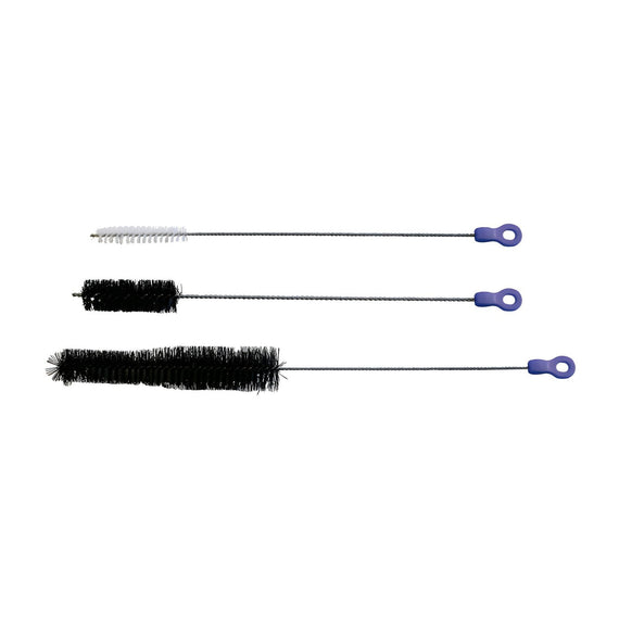 Lot de trois brosses de nettoyage Hobby pour tuyaux de filtre, de 15 à 35 mm de diamètre