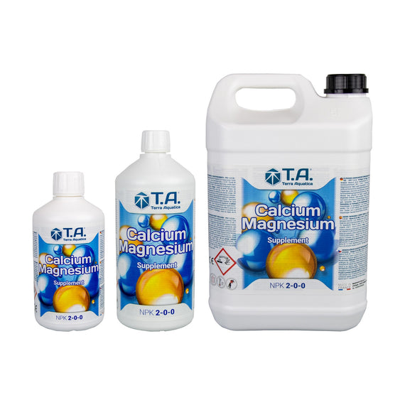 Gamme CalMag en trois formats, 500 ml, 1 L et 5 L