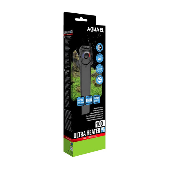 Boîte du chauffage Aquael Ultra Heater Day&Night de 100 W