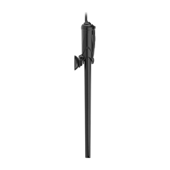 Ultra Heater Day&Night vu de profil, corps plat qui se loge contre la vitre