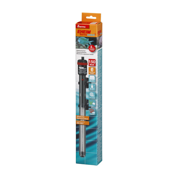 Boîte du chauffage EHEIM thermocontrol e de 150 W, pour un aquarium de 200 à 300 litres