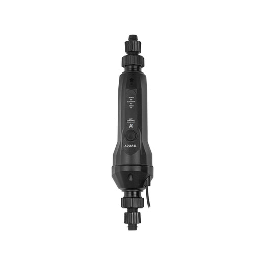 Chauffage externe en ligne Aquael Flow Heater BT avec ses raccords de tuyau