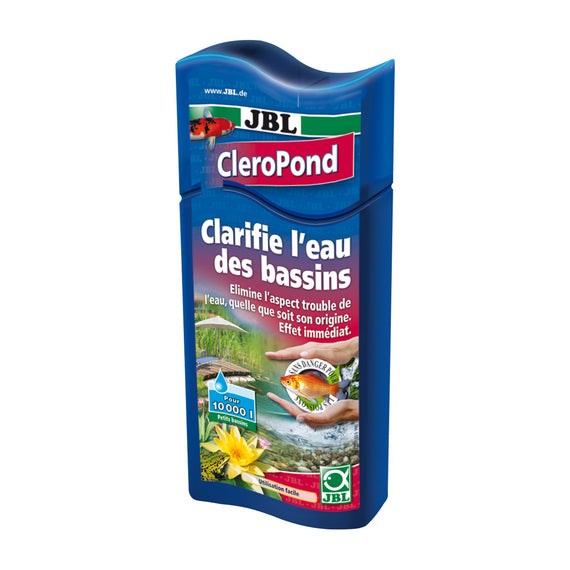 Flacone JBL CleroPond 500 ml, chiarificante per acqua torbida della vasca