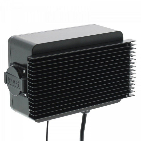 Raccordements des ventilateurs et de la sonde à l'arrière du Twin Controller Humi