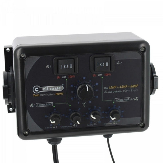Boîtier du contrôleur Cli-mate Twin Controller Humi vu de face