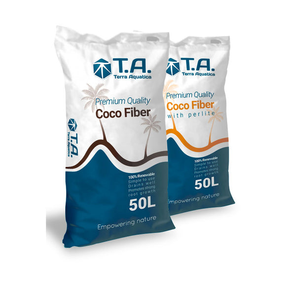 Sac de fibre de coco et perlite Terra Aquatica de 50 litres