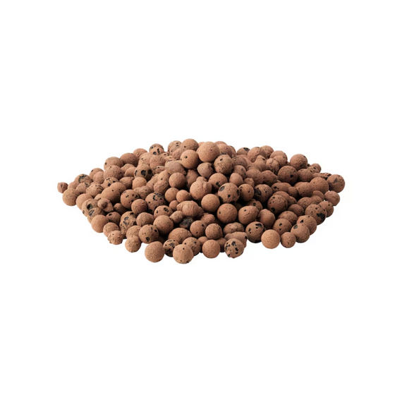Las bolas de arcilla expandida suministradas para rellenar los cestos