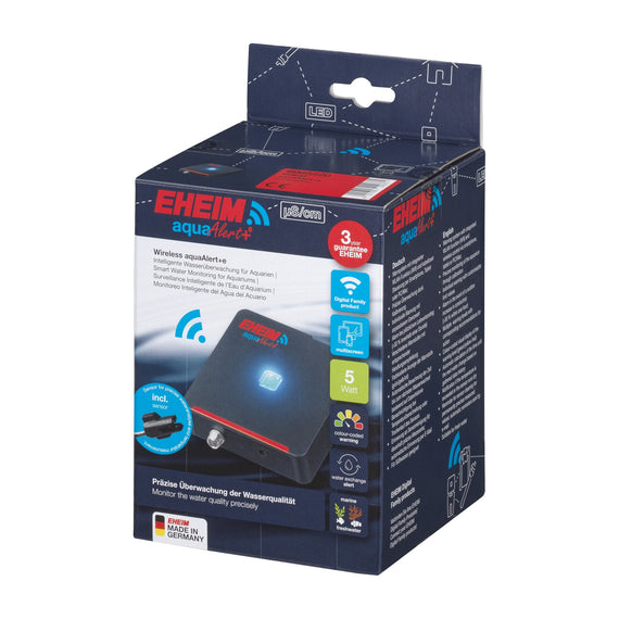 Embalaje del controlador de conductividad WiFi EHEIM aquaAlert+e