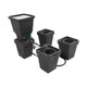 CultiMate 4-Pack Terra Aquatica : quatre pots reliés et leur réserve commune