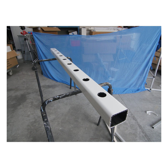 Canal NFT 100x50 Growrilla, détail trous net pot