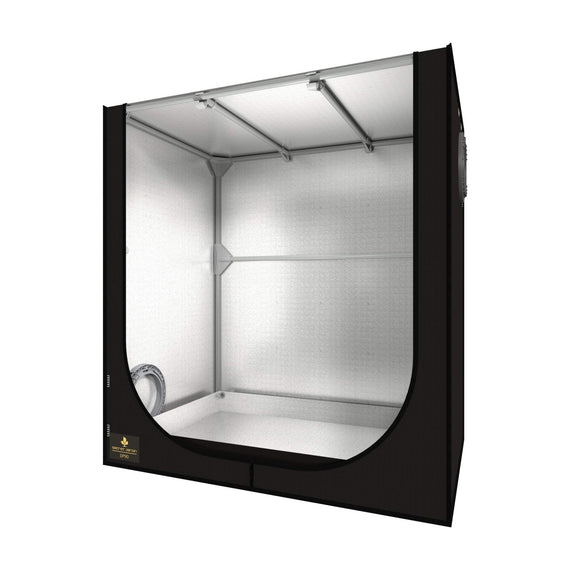 Dark Propagator DP90 vue de trois quarts, façade ouverte et paroi latérale noire