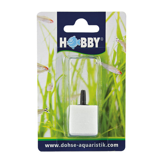 Hobby-Ausströmer aus Keramik in Würfelform, 25 mm, in der Blisterverpackung