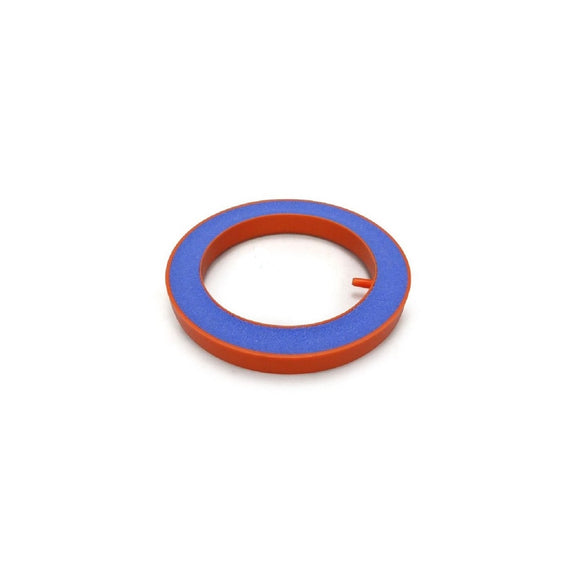 Anneau diffuseur d'air en céramique de 12,5 cm à coque orange