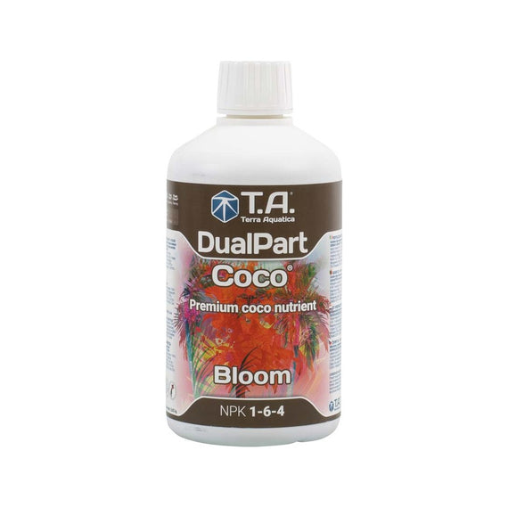 Flacon de 500 ml d'engrais minéral pour fibre de coco, version floraison