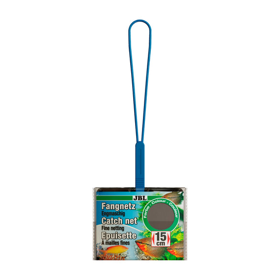 JBL Aquarien-Kescher mit feinen Maschen, Netz 15 cm, in der Verpackung