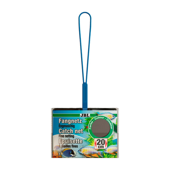 JBL Aquarien-Kescher mit feinen Maschen, Netz 20 cm, in der Verpackung