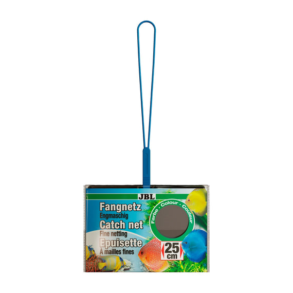 JBL Aquarien-Kescher mit feinen Maschen, Netz 25 cm, in der Verpackung