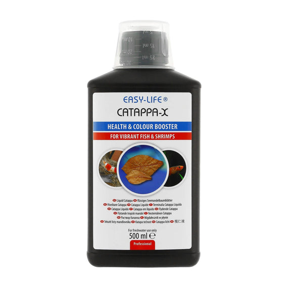 Flacon Easy-Life Catappa-X de 500 ml, extrait de feuilles de catappa pour aquarium