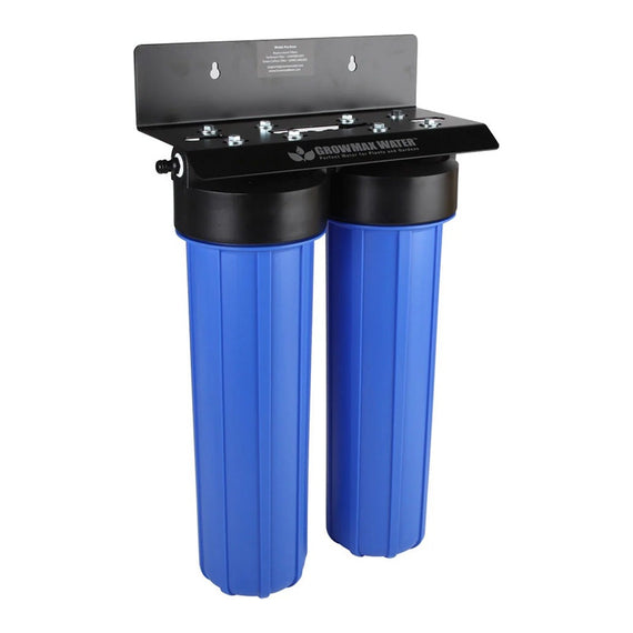 Filtre anti-chlore GrowMax Water Pro Grow 2 000 L/h à gros corps de filtre pour forts débits