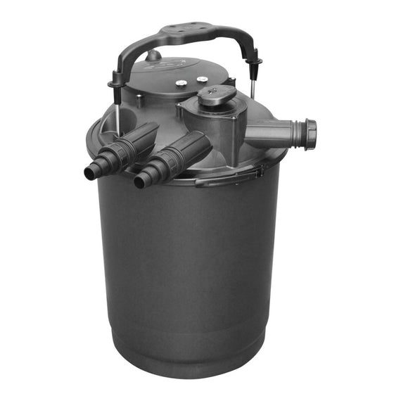 Filtre de bassin sous pression Sicce Green Reset 100 L, cuve haute avec poignée de nettoyage