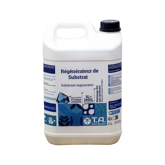 Bidon de 5 L du régénérateur de substrat avec bouchon noir