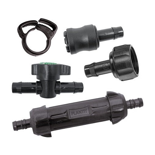 Kit de connexion GoGro au réservoir, filtre, vanne et raccords noirs