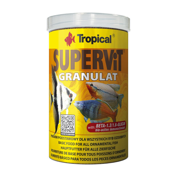 1-L-Dose Tropical Supervit Granulat für Aquarienfische