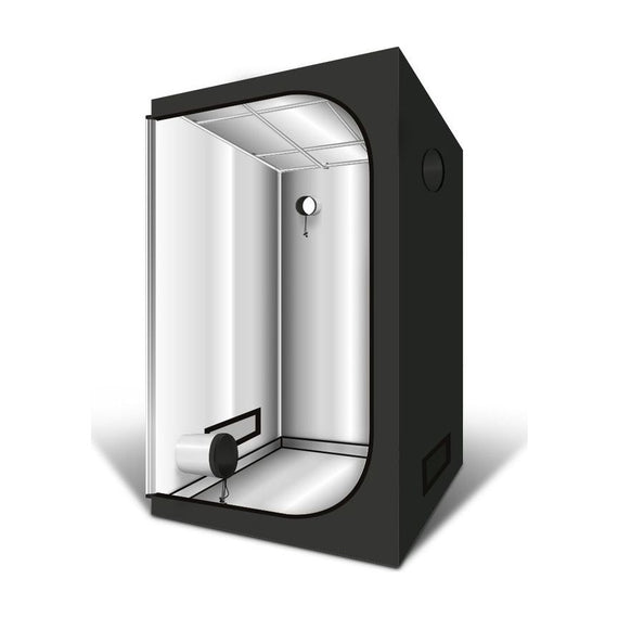 GreenCube G-Max 60 x 60 x 160 cm, la plus petite de la gamme, porte ouverte