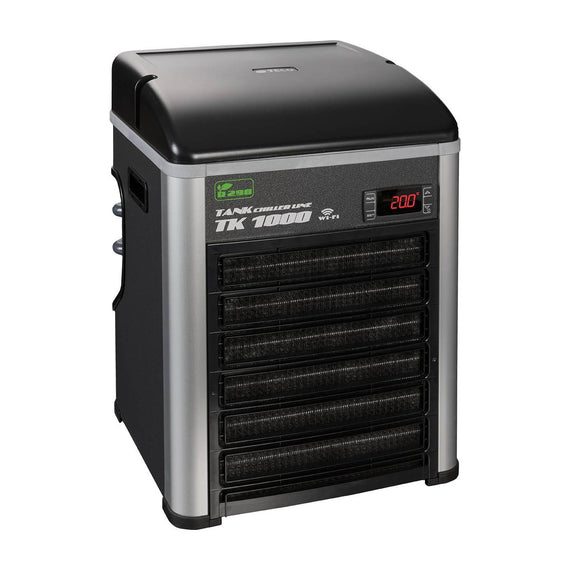 Groupe froid TECO TK1000 au gaz R290 pour aquarium et bassin d'aquaponie jusqu'à 1 000 litres