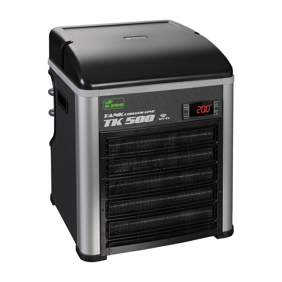 Groupe froid TECO TK500 au gaz R290 avec écran de température, pour aquarium jusqu'à 500 litres