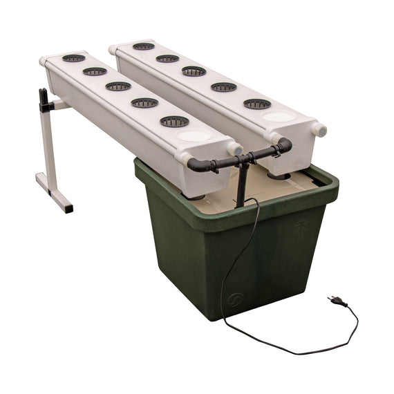 Système aéro-hydroponique GrowStream 10 Terra Aquatica, vue d'ensemble sur fond blanc