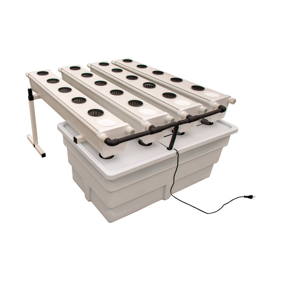 Système aéro-hydroponique GrowStream 20 Terra Aquatica, quatre gouttières et réservoir