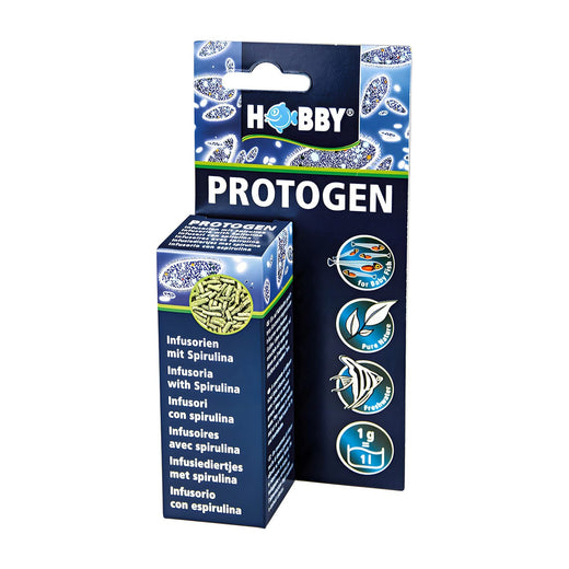 20-ml-Dose Hobby Protogen Infusorien, Futter mit Spirulina für ganz junge Fischbrut