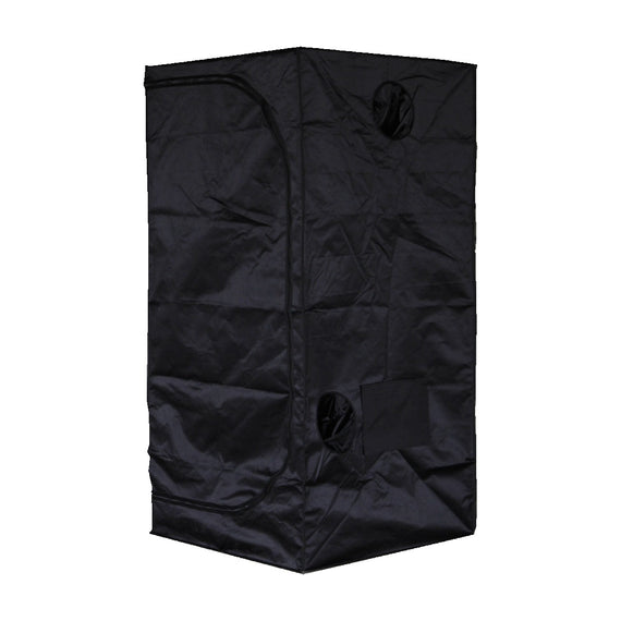 Mammoth Pro+ 90 fermée, toile noire et fermetures éclair de façade
