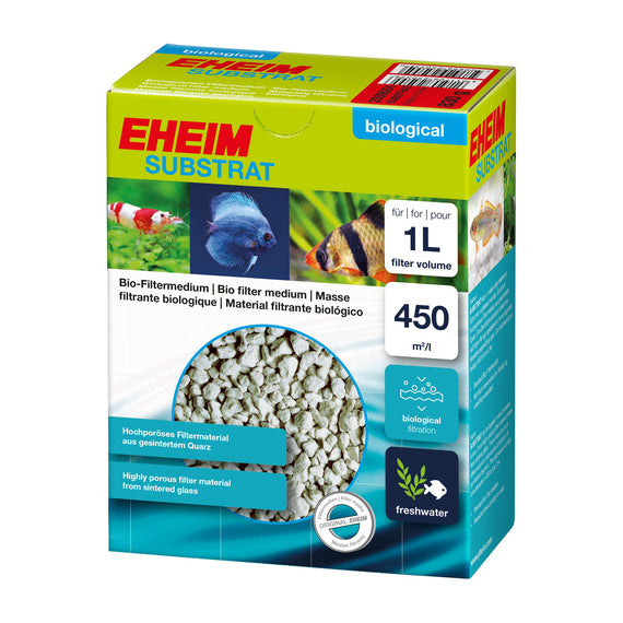 Boîte de masse filtrante biologique EHEIM SUBSTRAT 1 litre