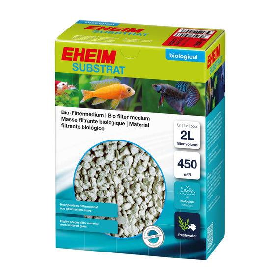 Boîte de masse filtrante biologique EHEIM SUBSTRAT 2 litres