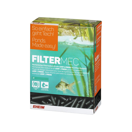 Boîte de 2 L de masse filtrante mécanique Eheim FilterMec en spirales pour filtre de bassin