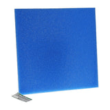Plancha de espuma filtrante azul JBL de poro grueso, 50 x 50 x 2,5 cm