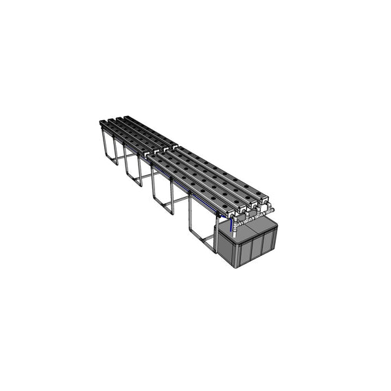 Système NFT 36 Pro Line Growrilla, module 4 en utilisation vue 2