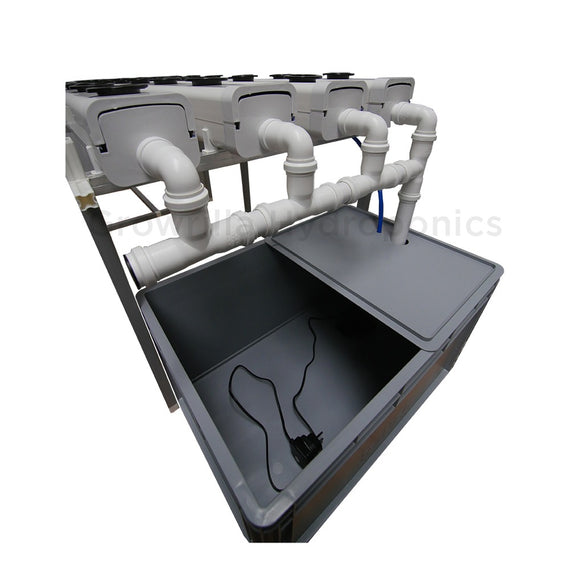 Système NFT 60 plants Growrilla, module drainage