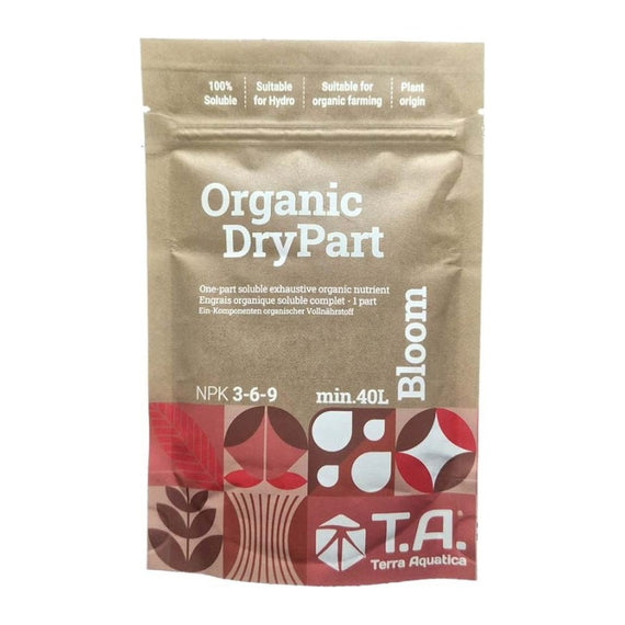 Sachet de 100 g d'engrais bio de floraison en poudre soluble