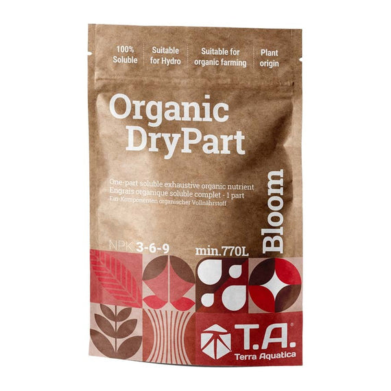 Sachet de 1 kg d'engrais organique de floraison utilisable en bio
