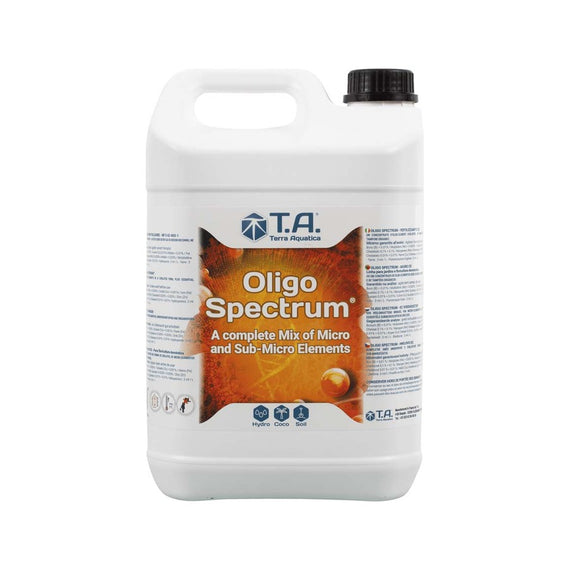 Bidon de 5 L d'OligoSpectrum, étiquette orange