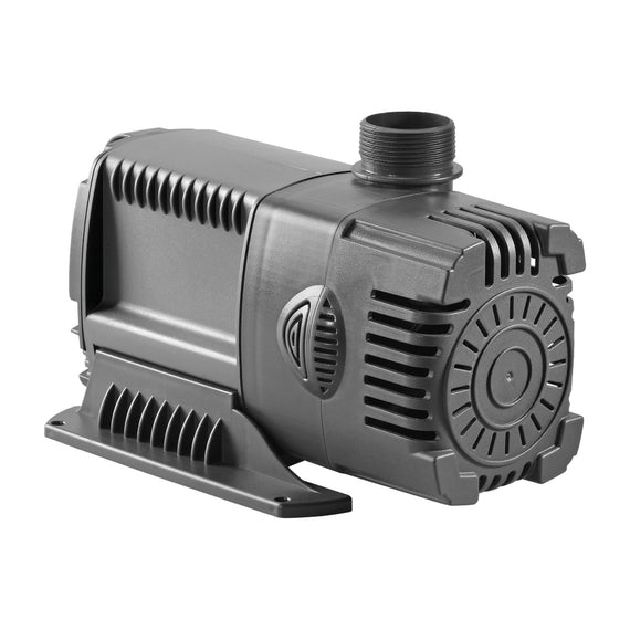 Pompe à eau Sicce Syncra HF 16.0 grise, sortie verticale filetée, sur ses pieds