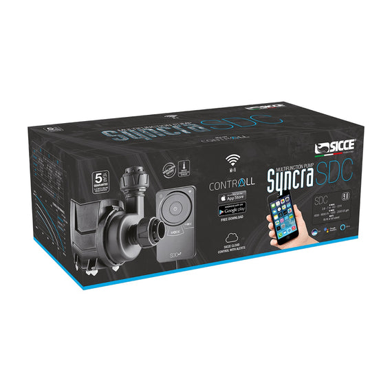 Emballage de la pompe Sicce Syncra SDC 9.0 à débit réglable