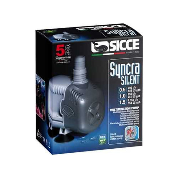 Pompe Sicce Syncra Silent 0.5, 700 L/h, dans son emballage