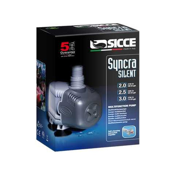 Pompe Sicce Syncra Silent 2.5, 2 400 L/h, dans son emballage
