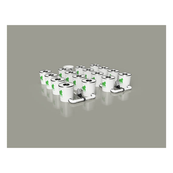 Kit RDWC PRO 16 pots, rendu 3D